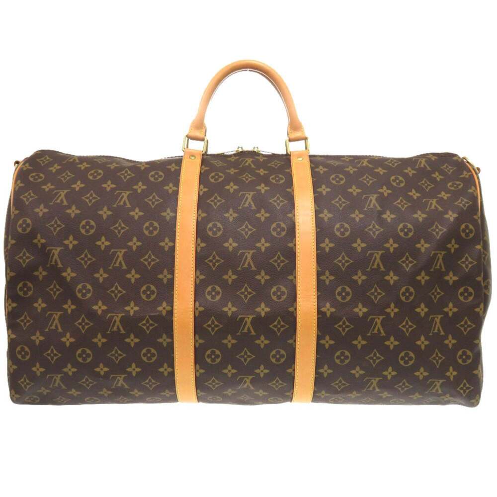 LOUIS VUITTON Authentic Brown Monogram Boston Bag - Picture 2 of 10
